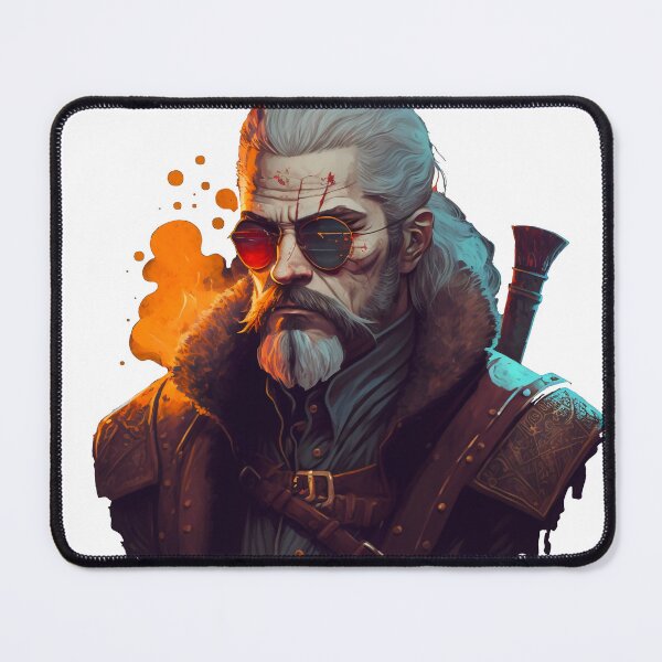 Item preview, Retro Geralt of Rivia designed and sold by MattBodz.