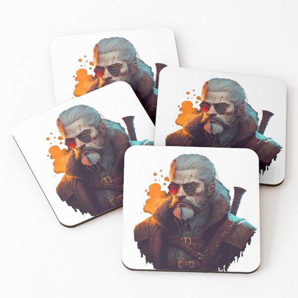 Item preview, Retro Geralt of Rivia designed and sold by MattBodz.