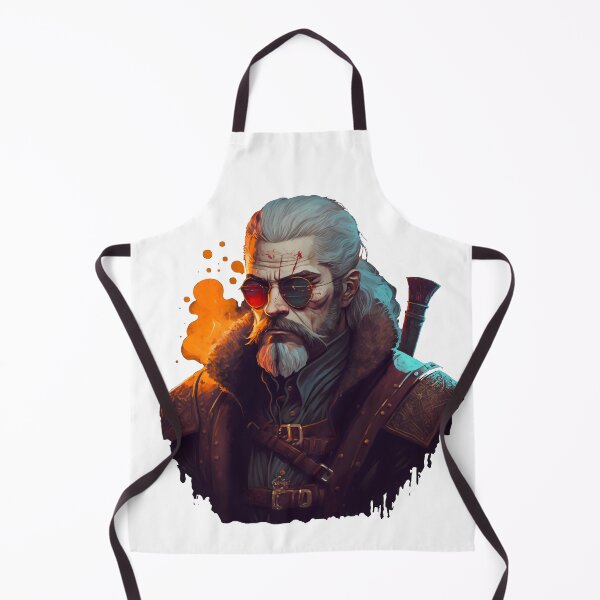 Item preview, Retro Geralt of Rivia designed and sold by MattBodz.