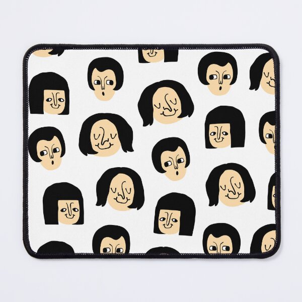 Item preview, Facial Expressions Seamless Pattern designed and sold by ItsBubbleTea.