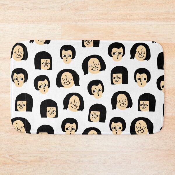 Item preview, Facial Expressions Seamless Pattern designed and sold by ItsBubbleTea.