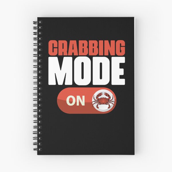 Item preview, Cool Crabbing Mode Catching Crabs Crab Fisherman Crab Hunter designed and sold by Nessshirts.
