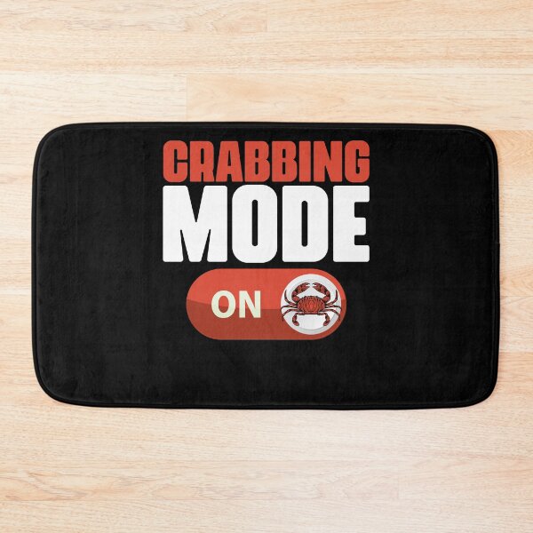 Item preview, Cool Crabbing Mode Catching Crabs Crab Fisherman Crab Hunter designed and sold by Nessshirts.