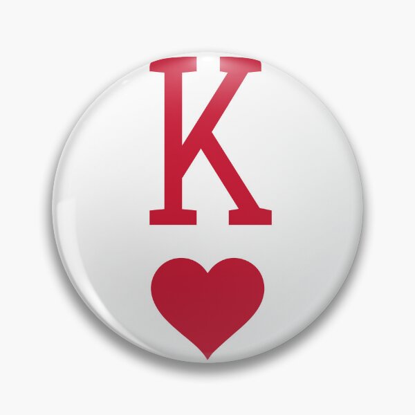 Item preview, Red king of hearts playing card Family Game designed and sold by FrenchsTuck.