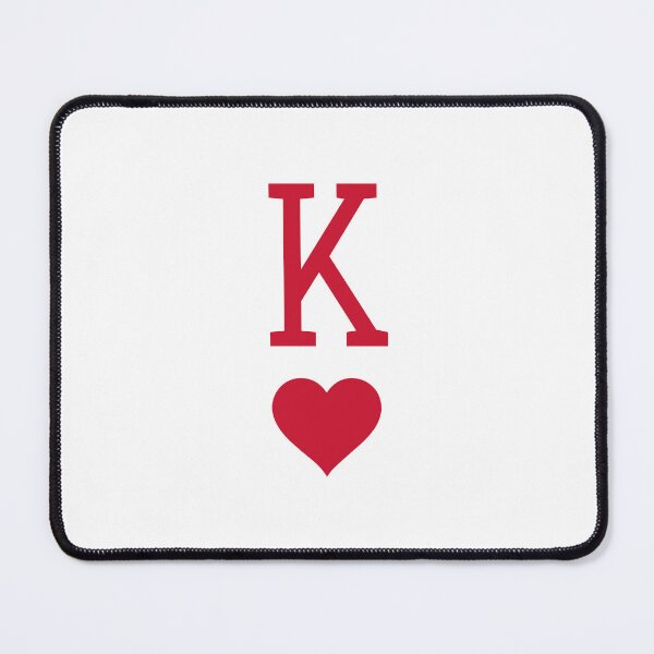 Item preview, Red king of hearts playing card Family Game designed and sold by FrenchsTuck.