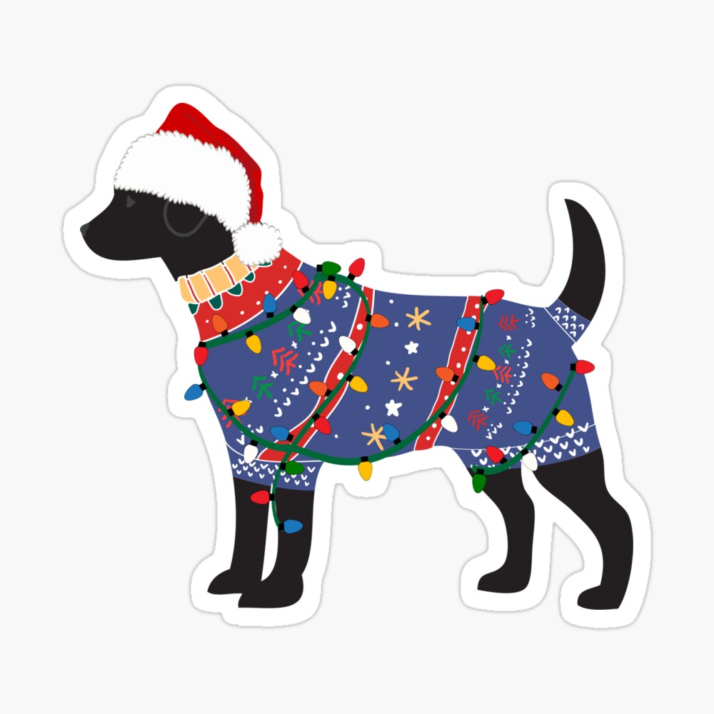 black lab sweater