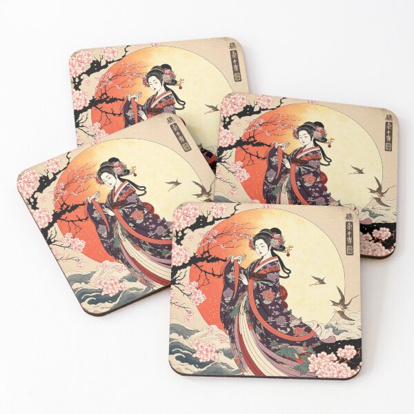 Item preview,  Painting of a Japanese woman designed and sold by Tho0mX.