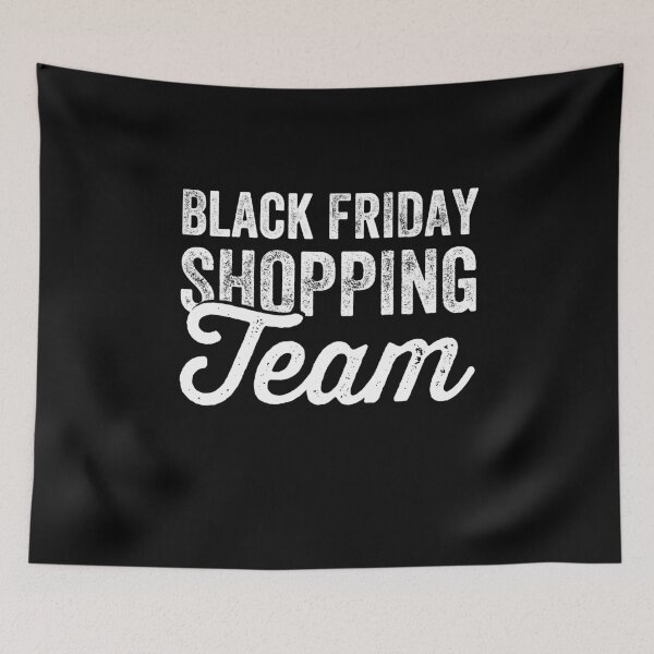 Item preview, Black friday shopping team designed and sold by Captain Mood.