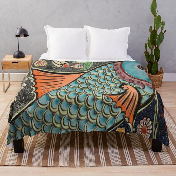 Item preview, Mosaic fish tile art designed and sold by Creative-draw.