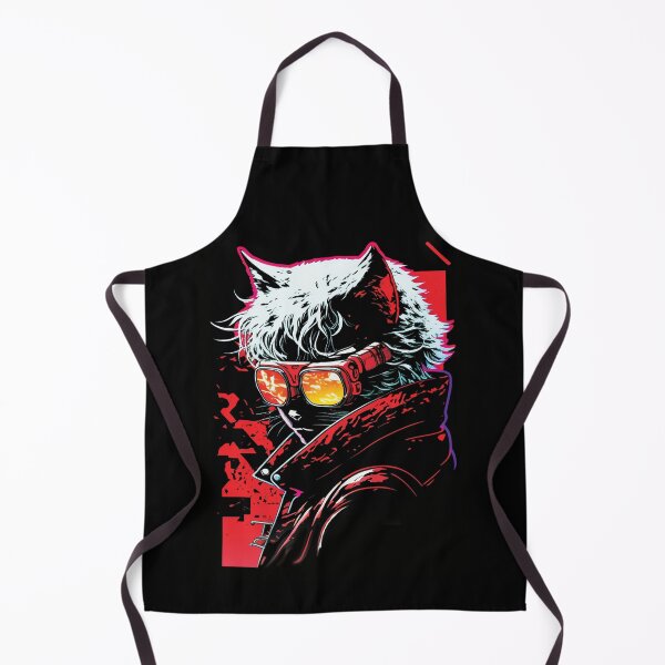 Item preview, Cyberpunk neon cat #2 designed and sold by PhiloSophyEye.