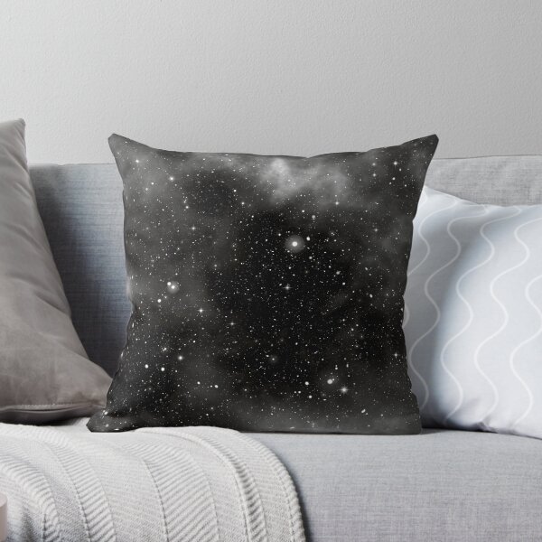 Colorful Galaxy Throw Pillow
