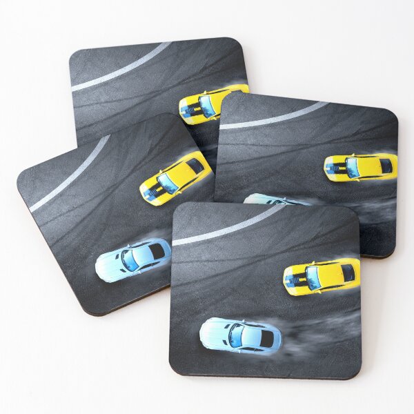Item preview, Drone Shot AMG vs Camaro ZL1 Drifting – Muscle Car Showdown, Aerial Drift Battle, Performance Car Art designed and sold by Road To Track.