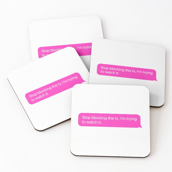 Item preview, Stop blocking the tv, I'm trying to watch it in Pink. designed and sold by Aerodin.