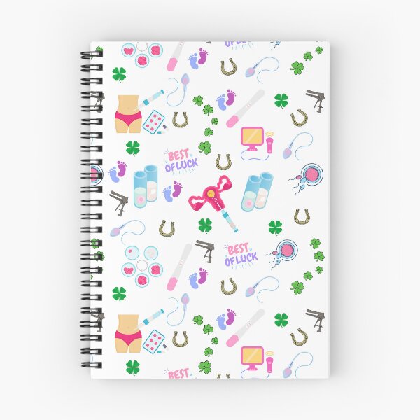 Item preview, IUI Fertility treatment pattern white designed and sold by Lady-Frost.
