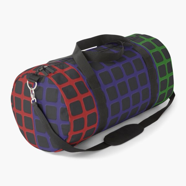 Item preview, 3d Square Pattern on Spartan Crimson, Deep Koamaru and Green Colors designed and sold by ridhiandparidhi.