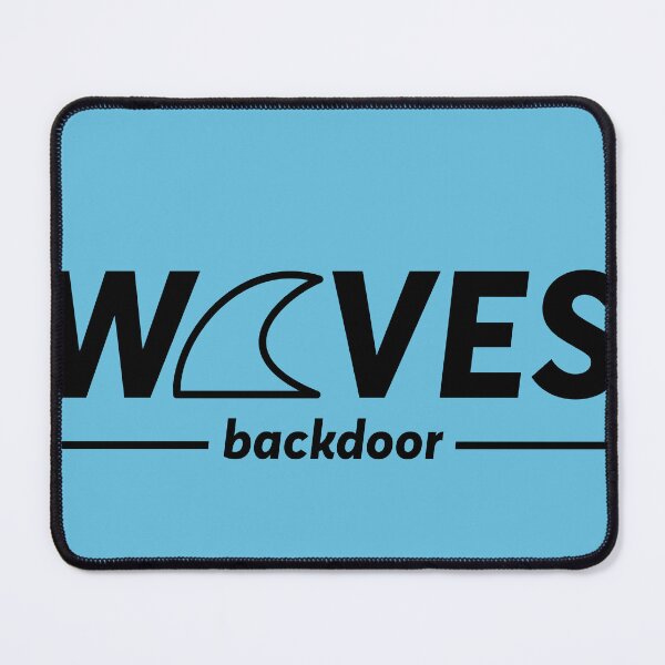 Item preview, LOGO WAVES BACKDOOR designed and sold by boleteshop.