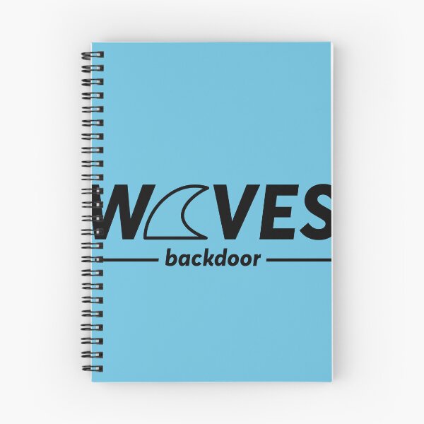Item preview, LOGO WAVES BACKDOOR designed and sold by boleteshop.
