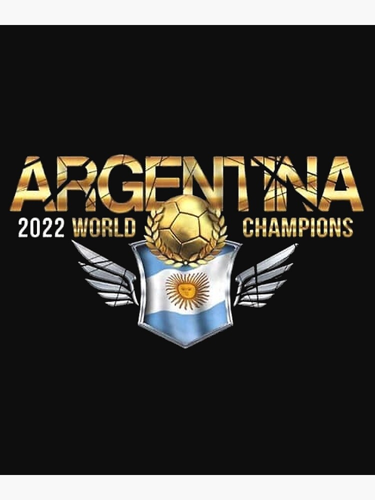 "Argentina National Team 2022 World Cup Champion Vintage TShirt