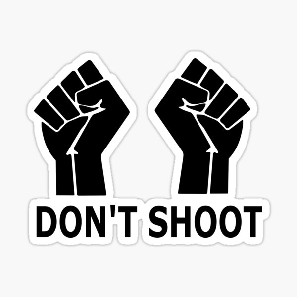 Scared Emoji with Hands up, Don't Shoot, Surrender or Stop, Vector.