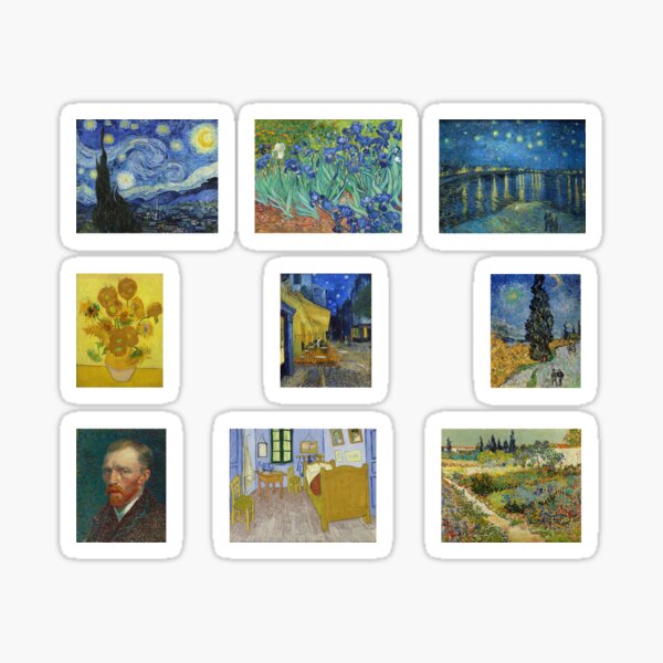 Item preview, Vincent van Gogh Set Pack designed and sold by maniacfitness.