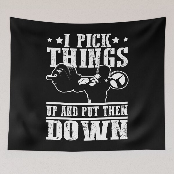 Item preview, Funny I Pick Things Up And Put Them Down Bodybuilding designed and sold by GeorgiHeyward.