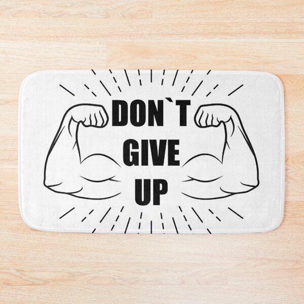 Item preview, don't give up designed and sold by MaryPoppins85.