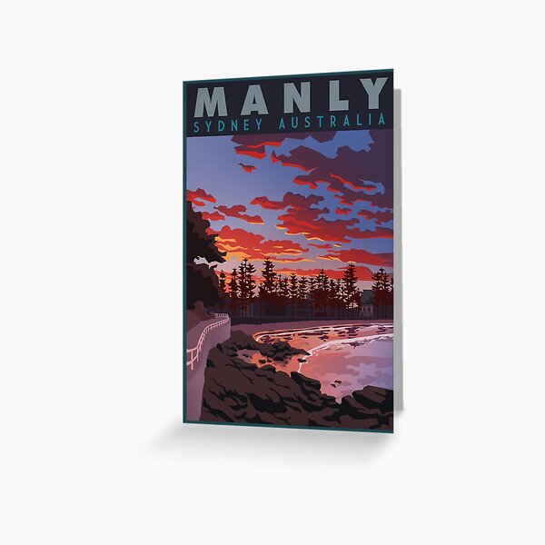 Item preview, Beautiful Swell at Manly Beach designed and sold by vandamme22.