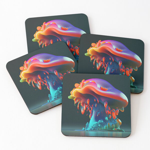 Item preview, Psychadelic Magic Mushroom Colourful TripArt #2 designed and sold by CoyoteStudio.