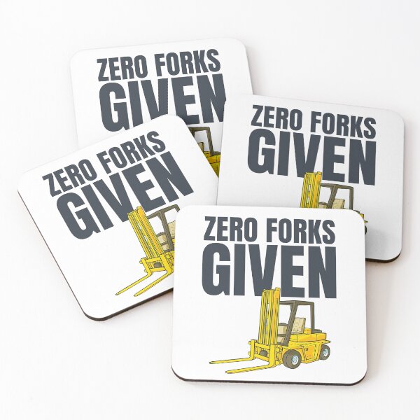 Item preview, Forklift Operator Worker Funny Warehouse Zero Forks Given designed and sold by 74ninetees.