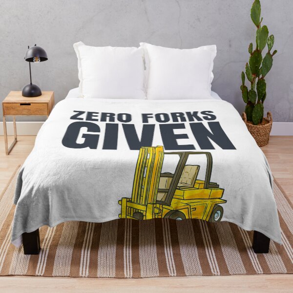 Item preview, Forklift Operator Worker Funny Warehouse Zero Forks Given designed and sold by 74ninetees.