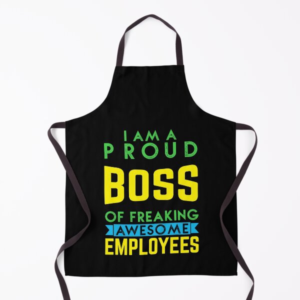 Item preview, I'm A Proud Boss Of Freaking Awesome Employees designed and sold by RockBeeDesigns.