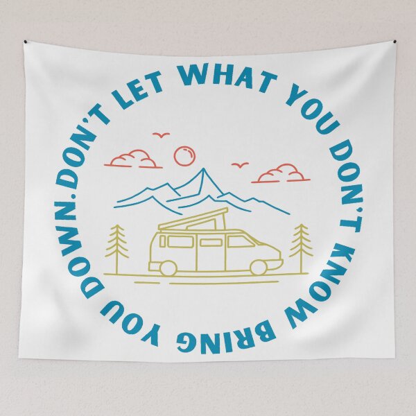 Item preview, Don't let what you don't know bring you down- Tula designed and sold by studioarchive.