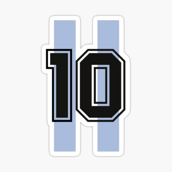 légendes 10 diego Sticker