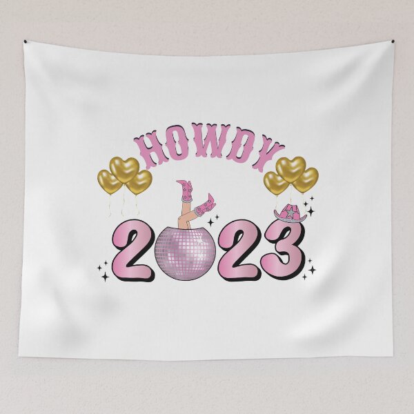 Item preview, Howdy 2023, Happy New Year, Goodbye 2022 Hello 2023 designed and sold by desireedickens.