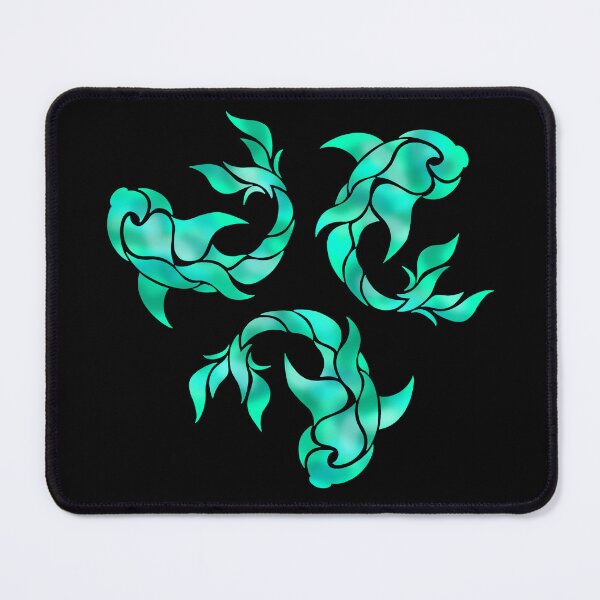 Item preview, 3 turquoise tribal fish designed and sold by octo-PS.