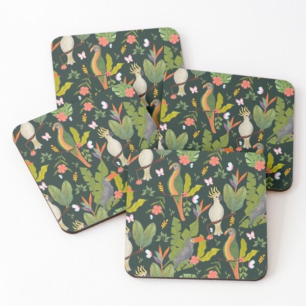 Item preview, Tropical Bird I Pattern Design designed and sold by Surface Pattern Studio.
