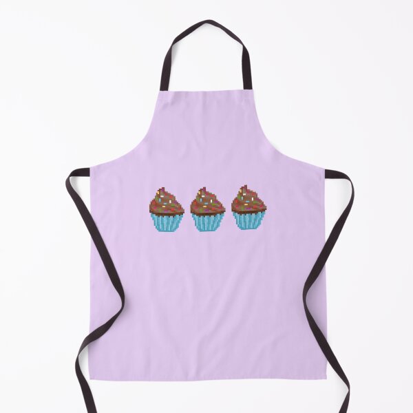 Item preview, Retro Pixel Chocolate Sprinkles Frosted Cupcakes designed and sold by 8BitTrip.
