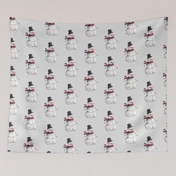 Item preview, Snowman - Watercolour Illustration designed and sold by Pattokarts.