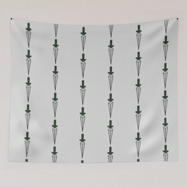 Item preview, Traditional Tattoo Style Sword Green and Black designed and sold by samm6n.