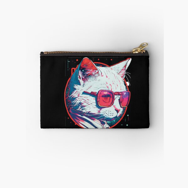 Item preview, Cyberpunk neon cat #6 designed and sold by PhiloSophyEye.