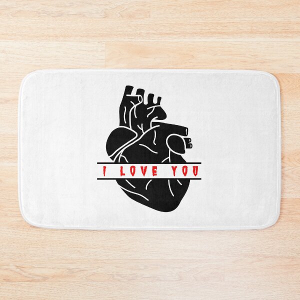 Item preview, I love you with my human heart, not a commercial one - Monkizz designed and sold by Monkizz-Desing.