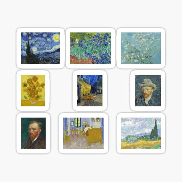 Item preview, Vincent van Gogh Paintings Pack designed and sold by maniacfitness.