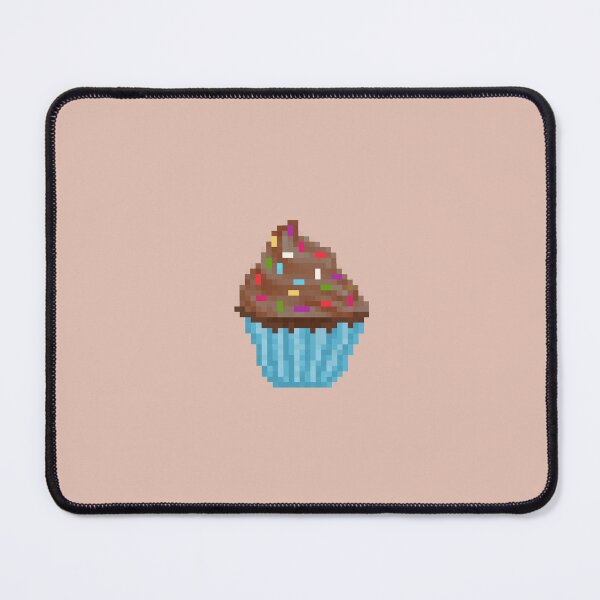 Item preview, Retro Pixel Chocolate Sprinkle Frosted Cupcakes designed and sold by 8BitTrip.