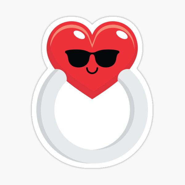 Item preview, Ring Love Emoji   designed and sold by HippoEmo.