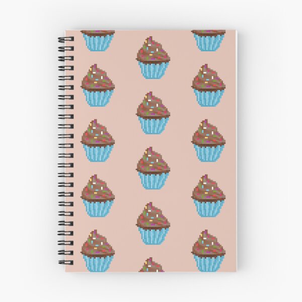 Item preview, Retro Pixel Chocolate Sprinkles Frosted Cupcakes designed and sold by 8BitTrip.