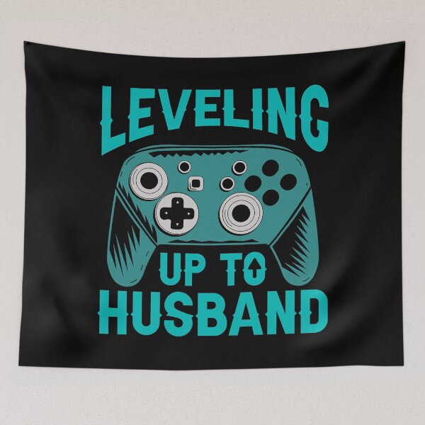 Item preview, Leveling Up To Husband designed and sold by RockBeeDesigns.