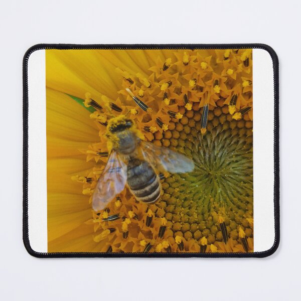 Item preview, Bees on sunflowers designed and sold by MumDi.