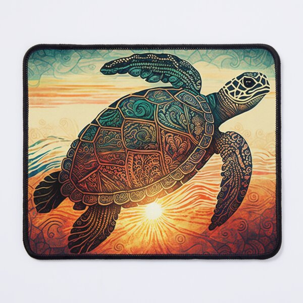 Item preview, tribal sea turtle designed and sold by printiesart.