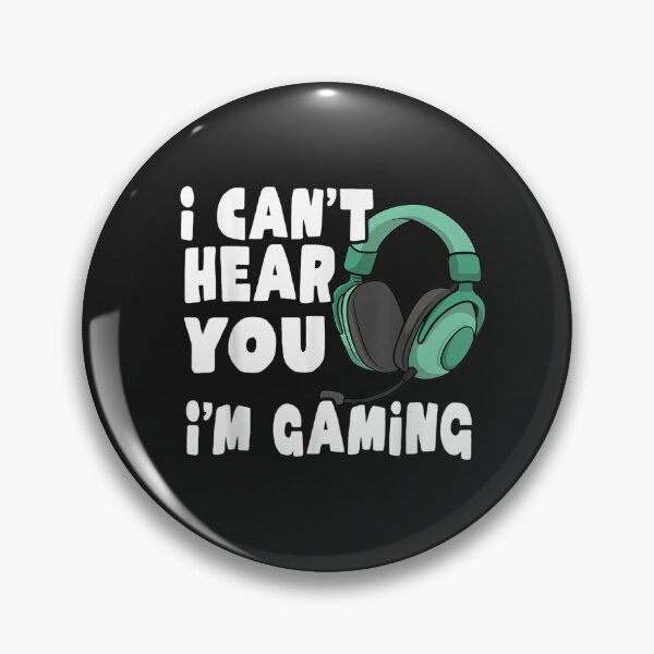 Item preview, I cant hear you Im gaming busy funny video gamer T-Shirt designed and sold by Bobby-Bancel.