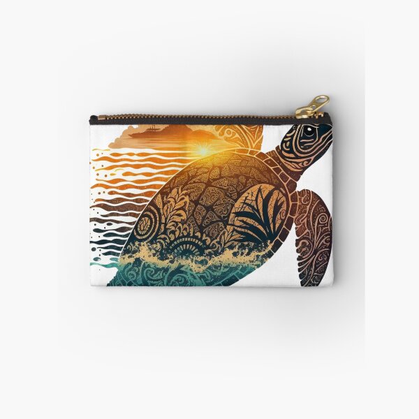 Item preview, tribal sea turtle designed and sold by printiesart.